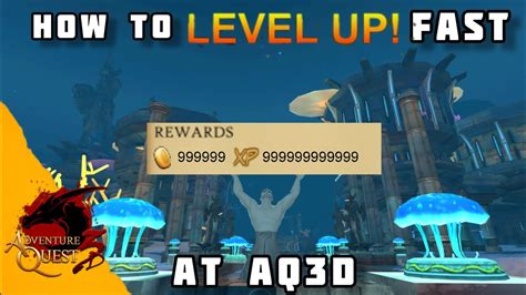 how to level up aq3d.